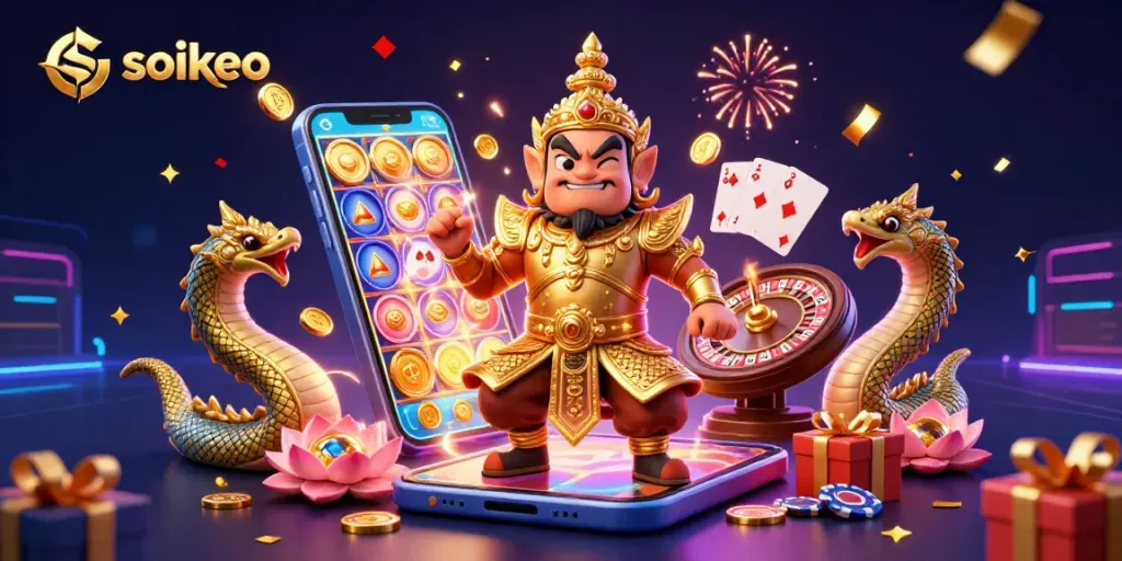 Experience exhilarating gameplay with soikeo's vibrant slot machines and dynamic features.