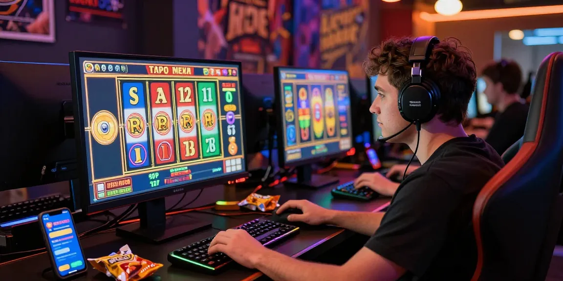 Engaging online gambling scene featuring slot gacor game with vibrant visuals