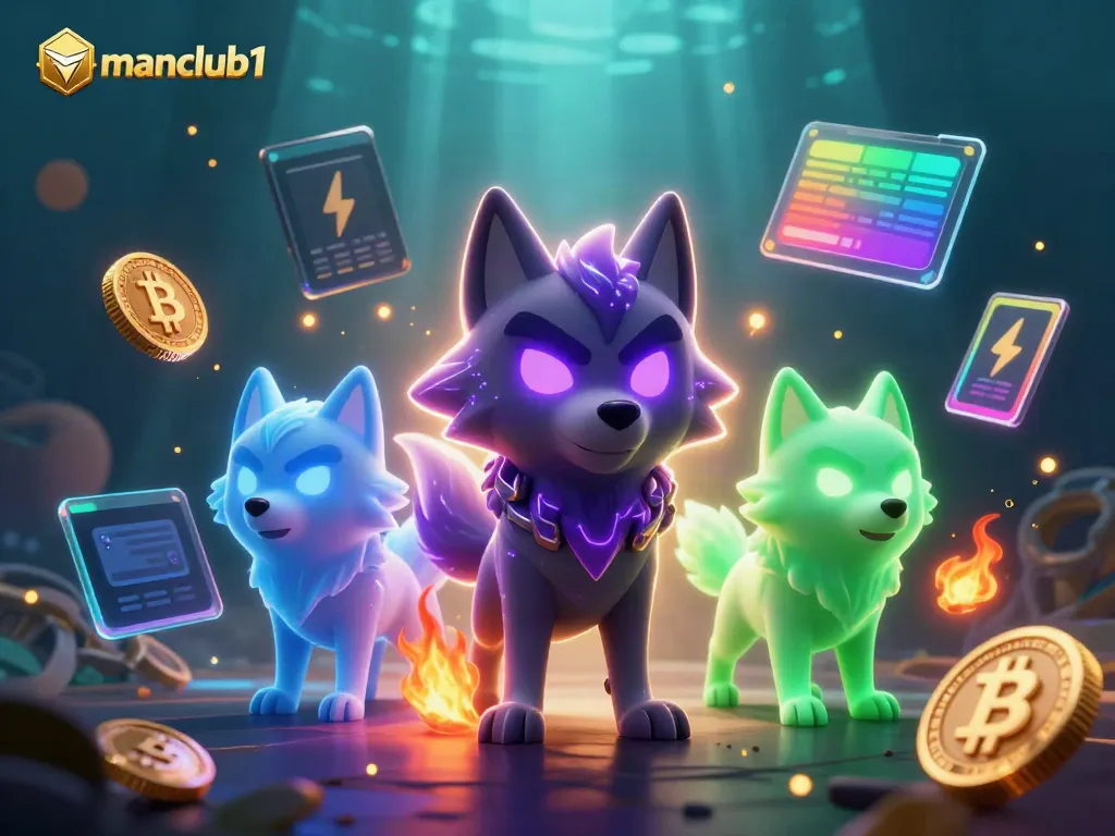 Engage in thrilling action at manclub1 with lively casino elements and ghostly wolf characters
