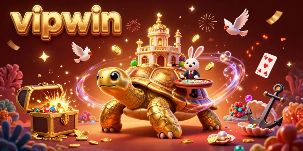 Join the exciting vipwin adventure as the golden tortoise reveals fortune at its dynamic casino.