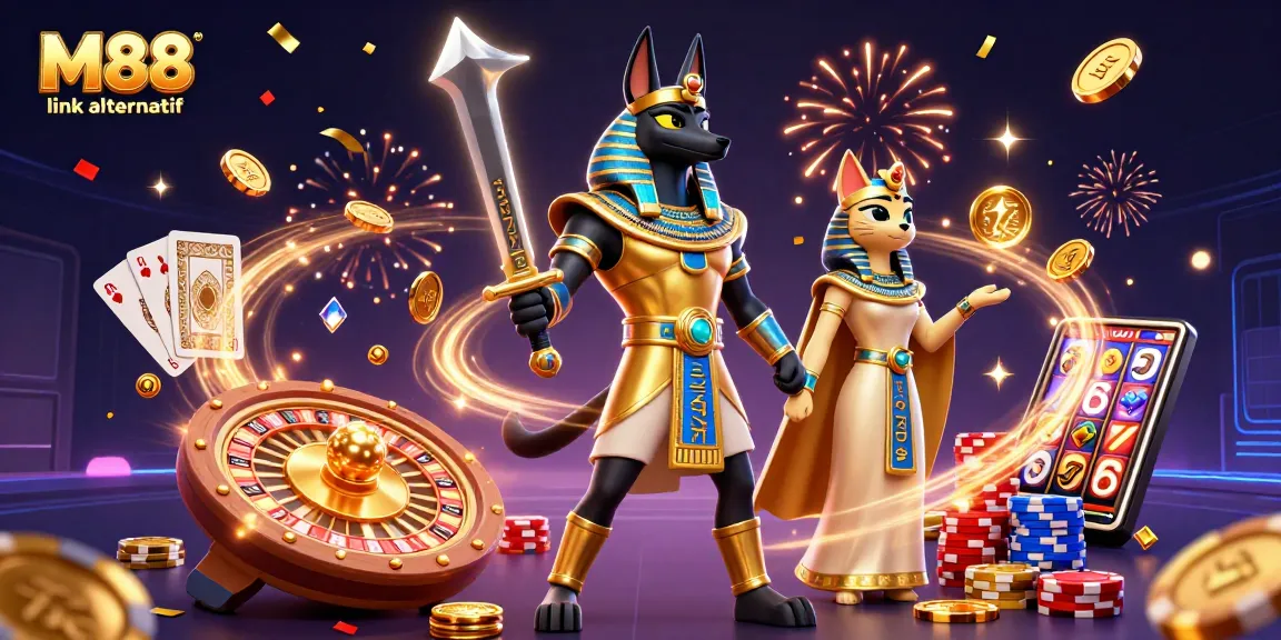 Place your bets with M88 link alternatif for an exciting online casino experience!