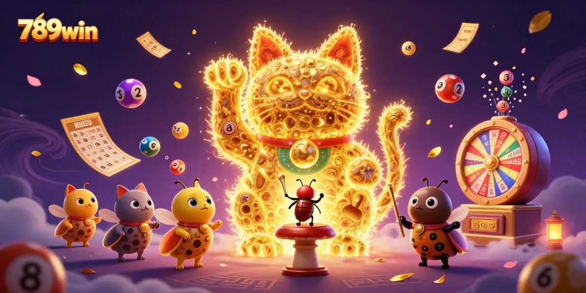 Experience thrilling wins at 789win with vibrant casino elements and engaging characters.