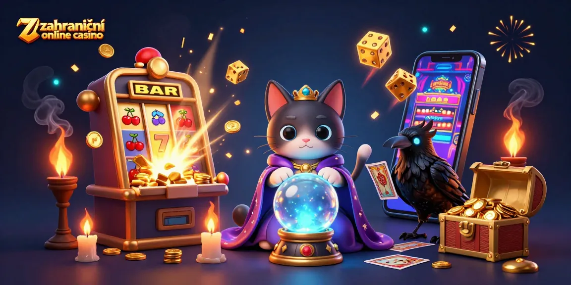 Hrajte v zahraničním online casinu se šťastnou kočkou a tajemným havranem.