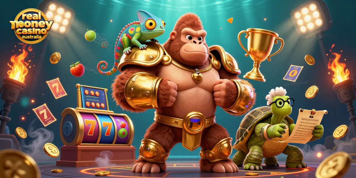 Experience the thrill of real money casino Australia with immersive slot reels and exciting game elements.